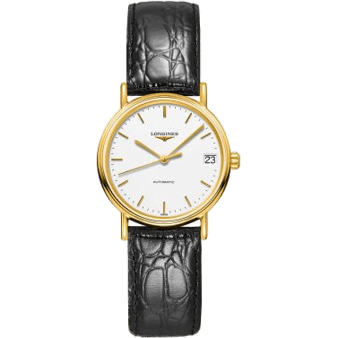 Longines Presence Automatic 30 PVD Gold / White L4.322.2.12.2