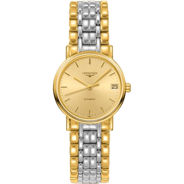 Longines Presence Automatic 30 PVD Gold / Champagne / Bracelet L4.322.2.32.7