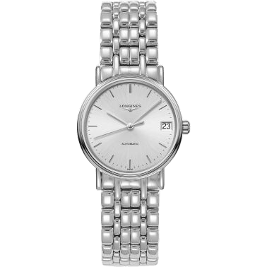 Longines Presence Automatic 30 Stainless Steel / Silver / Bracelet L4.322.4.72.6