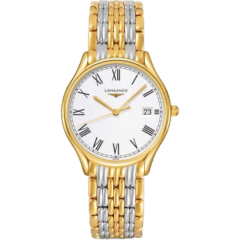 Longines Lyre Quartz 32 Yellow Gold PVD / White / Bracelet L4.359.2.11.7