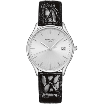 Longines Lyre Quartz 32 Stainless Steel / Silver / Strap L4.359.4.72.2