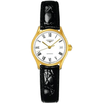 Lyre 25 Automatic PVD Gold / White - Roman