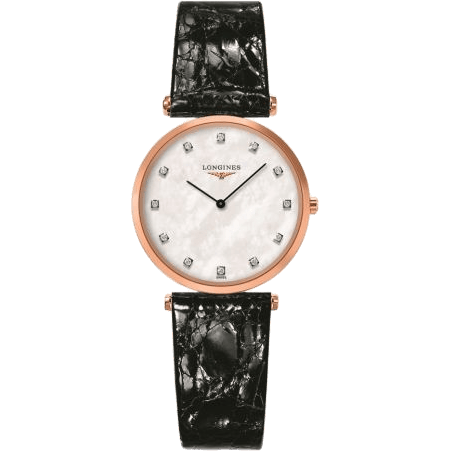 La Grande Classique 29 Quartz Stainless Steel / PVD Red / MOP