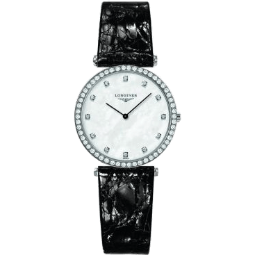 Longines La Grande Classique Quartz 29 Diamond Bezel L4.513.0.87.2