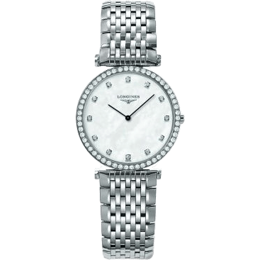Longines La Grande Classique Quartz 29 Diamond Bezel L4.513.0.87.6
