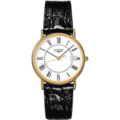 Longines Presence 33 Quartz Yellow Roman L4.720.2.11.2