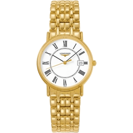 Longines Presence 33 Quartz Yellow Roman L4.720.2.11.8