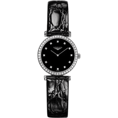 La Grande Classique 33 Quartz Diamond Bezel Black Diamond