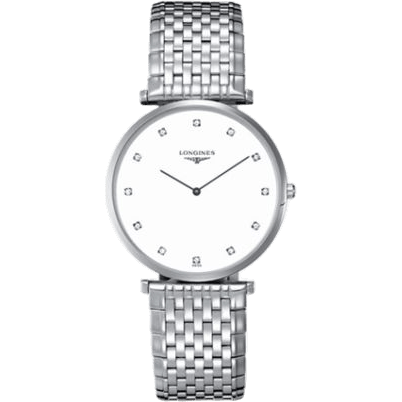 Longines La Grande Classique Quartz 37 Stainless Steel L4.766.4.17.6
