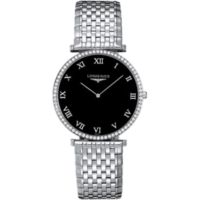 Longines La Grande Classique 37 Quartz Diamond Bezel L4.770.0.51.6