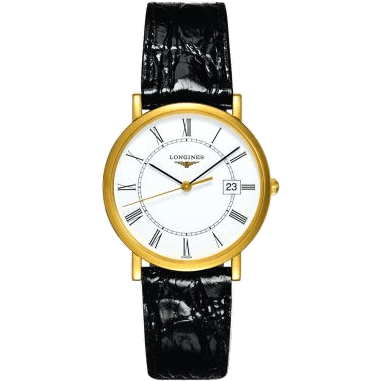 Longines Presence 34 Quartz Gold L4.777.6.11.0