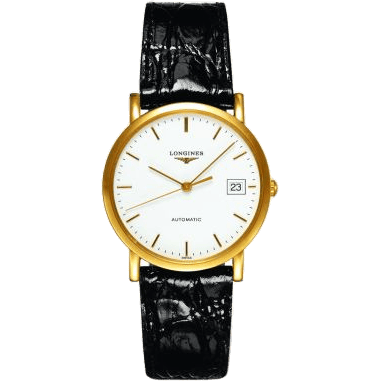 Longines Presence 34.5 Automatic Gold L4.778.6.12.0