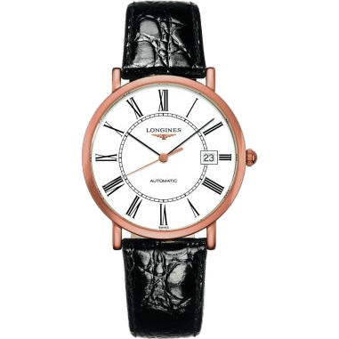 Longines Presence 34.5 Automatic Pink Gold L4.787.8.11.0