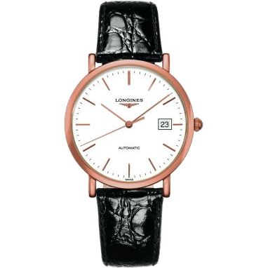 Longines Presence 34.5 Automatic Pink Gold L4.787.8.12.0