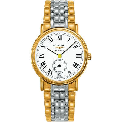Longines Presence 38.5 Automatic Small Seconds Yellow L4.805.2.11.7