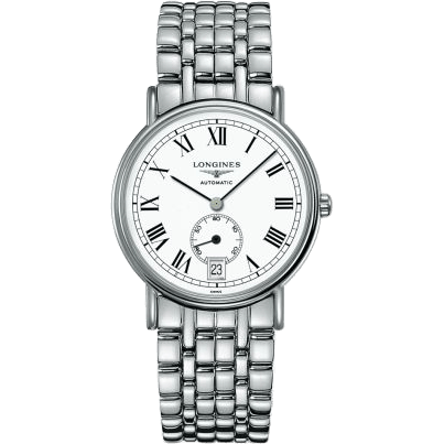 Longines Presence 38.5 Automatic Small Seconds L4.805.4.11.6