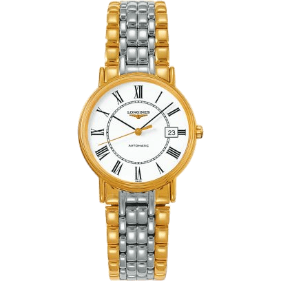Longines Presence 34.5 Automatic Yellow L4.821.2.11.7