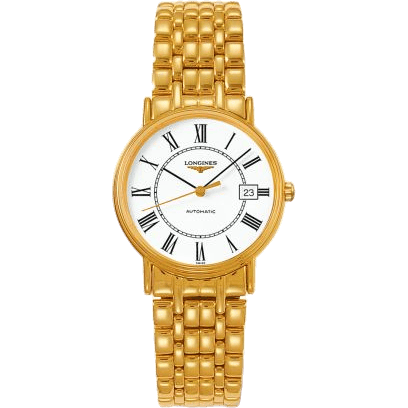 Longines Presence 34.5 Automatic Yellow L4.821.2.11.8