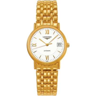Longines Presence 34.5 Automatic Yellow L4.821.2.15.8