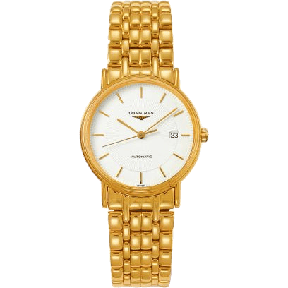 Longines Presence 34.5 Automatic Yellow L4.821.2.18.8