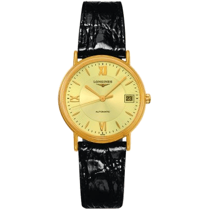 Longines Presence 34.5 Automatic Yellow L4.821.2.45.2