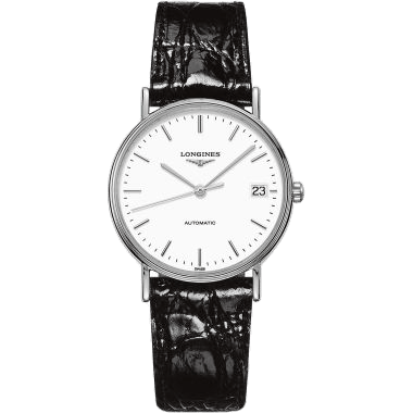 Longines Presence Automatic 34.5mm Stainless Steel / White L4.821.4.12.2