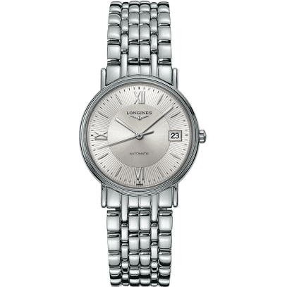 Longines Presence 34.5 Automatic Stainless Steel L4.821.4.75.6