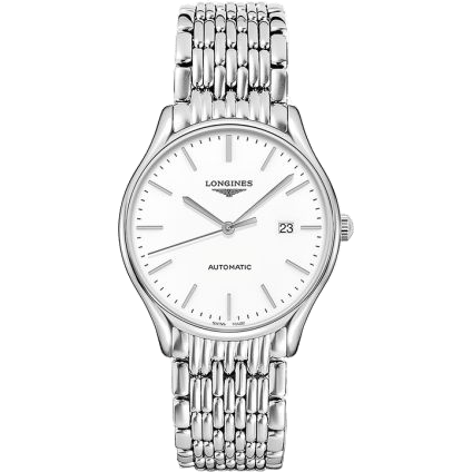 Longines Lyre 40 Automatic Stainless Steel / White / Bracelet L4.961.4.12.6