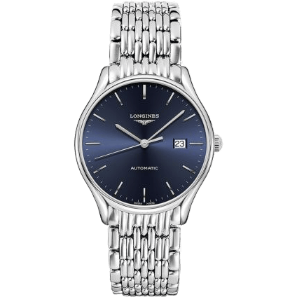 Longines Lyre 40 Automatic Stainless Steel / Blue / Bracelet L4.961.4.92.6