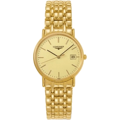 Longines Presence 33 Quartz Yellow L4.720.2.32.8