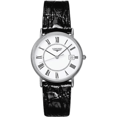 Longines Presence 33 Quartz Stainless Steel Roman L4.720.4.11.2