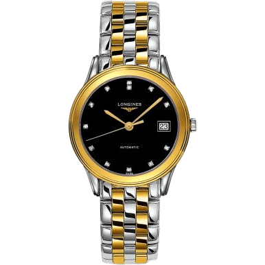 Flagship 35.6 Automatic Two Tone Black Diamond
