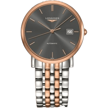 Elegant Collection 34.5 Automatic Stainless Steel / Red Gold / Grey
