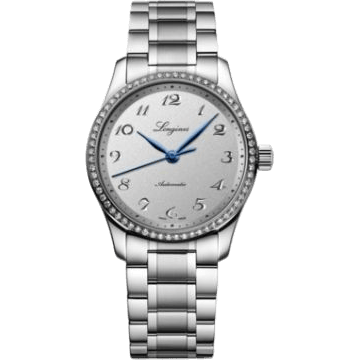 Master Collection Date 34 Stainless Steel - Diamond / Silver / Bracelet
