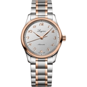 Master Collection Date 34 Stainless Steel - Pink Gold / Silver / Bracelet