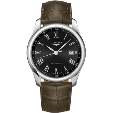 Master Collection 40 Date Stainless Steel / Black - Roman