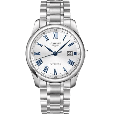 Longines Master Collection 40 Date Stainless Steel / Silver - Roman / Bracelet L2.793.4.79.6