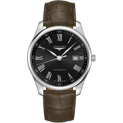 Master Collection 42 Date Stainless Steel / Black - Roman
