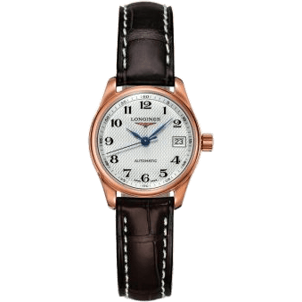 Longines Master Collection Date 25.5 Pink Gold / Silver L2.128.8.78.3