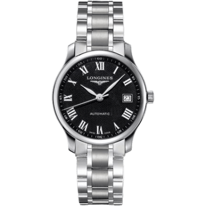 Longines Master Collection Date 36 Stainless Steel Black L2.518.4.51.6