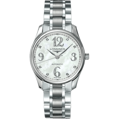 Longines Master Collection Date 36 Stainless Steel MOP L2.518.4.88.6