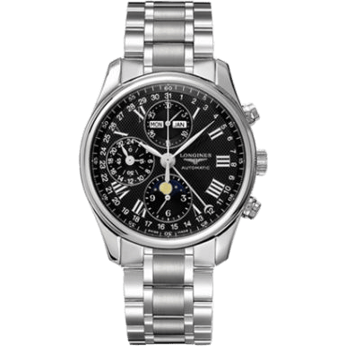 Master Collection 40 Chronograph Calendar Stainless Steel / Black / Bracelet