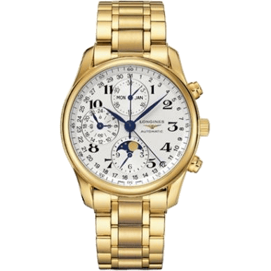 Master Collection 40 Chronograph Calendar Yellow Gold / Silver / Bracelet