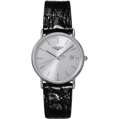 Longines Presence 33 Quartz Stainless Steel Silver L4.720.4.72.2