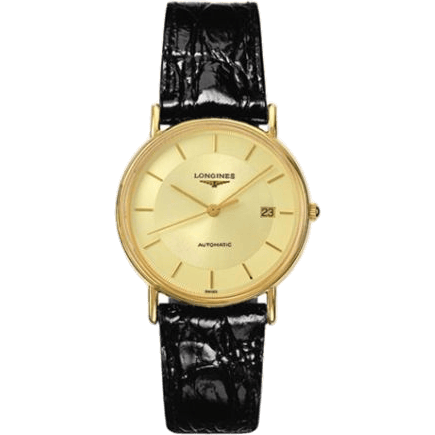 Longines Presence 34.5 Automatic Yellow Stick Yellow L4.721.2.42.2
