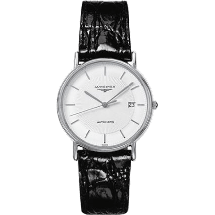 Longines Presence 34.5 Automatic Stainless Steel Stick L4.721.4.18.2