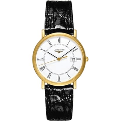 Longines Presence 34 Quartz Gold L4.777.6.11.2