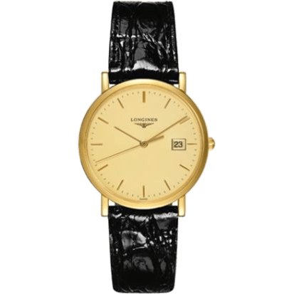 Longines Presence 34 Quartz Gold L4.777.6.32.2