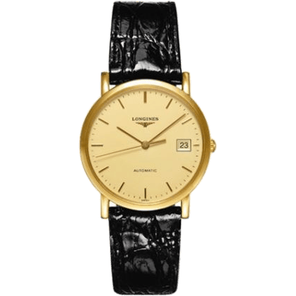 Longines Presence 37 Automatic Gold L4.787.6.32.2