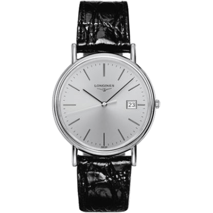 Longines Presence 38.5 Quartz Stainless Steel / Silver L4.790.4.72.2